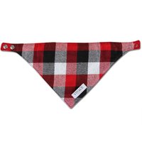 Bandana para Cachorro Pet Unissex Cães Xadrez Dupla Face Tamanho