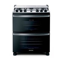 Fogão de Piso Brastemp 5 Bocas Duplo Forno Acendimento Automático BFD5NCB