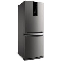 Refrigerador Brastemp Frost Free Inverse 443l Inox BRE57AKANA BRE57AKBNA