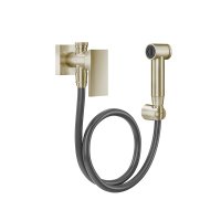 Ducha Higiênica Docol New Edge 925644 com Flexível de 1,20m Níquel Escovado