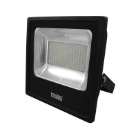 Refletor Taschibra TR Led 100 85W Preto 6500K Luz Branca Bivolt