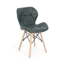 Cadeira Charles Eames Eiffel Slim Special Estofada