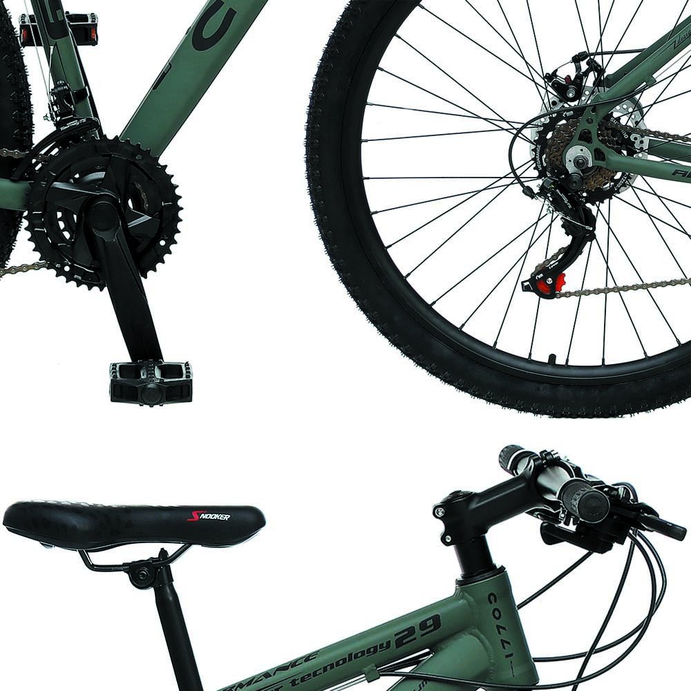 Bicicleta Esportiva Aro 29 Shimano 21 Marcha Suspensao Freio A