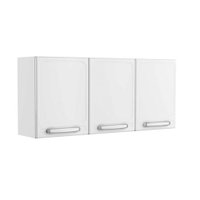 Armário Aéreo Evidence 3 Portas Aço Bertolini 120 cm - Branco