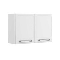 Armário Aéreo Evidence Aço Bertolini 80 cm 2 Portas - Branco