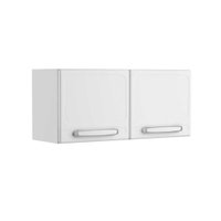 Armário Duplo para Refrigerador Evidence Aço 80 cm 2 Portas - Branco