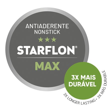 Jogo de Panelas Tramontina Coimbra 4 Peças Vermelha em Alumínio Antiaderente Starflon Max