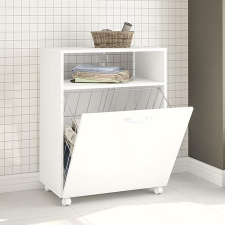 Balcao Armario Lavanderia Area De Servico 1 Porta Branco Colombo