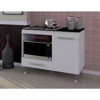 Balcão para Cooktop 105cm Indekes 6086-491 - Branco
