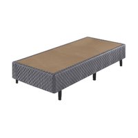 Base Box Ecoflex King Size Casal Eco 79x198x25 cm - Cinza