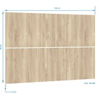 Cabeceira Modulada Casal 1,46 Eucamoveis - Avela com Ártico