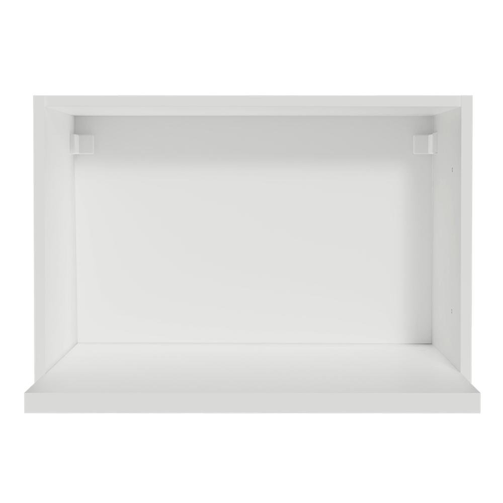 Armario Aereo Madesa Glamy 60 Cm Com Nicho Para Forno Branco Colombo