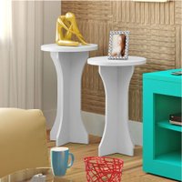 Mesa de Apoio Luck Artely - Branco