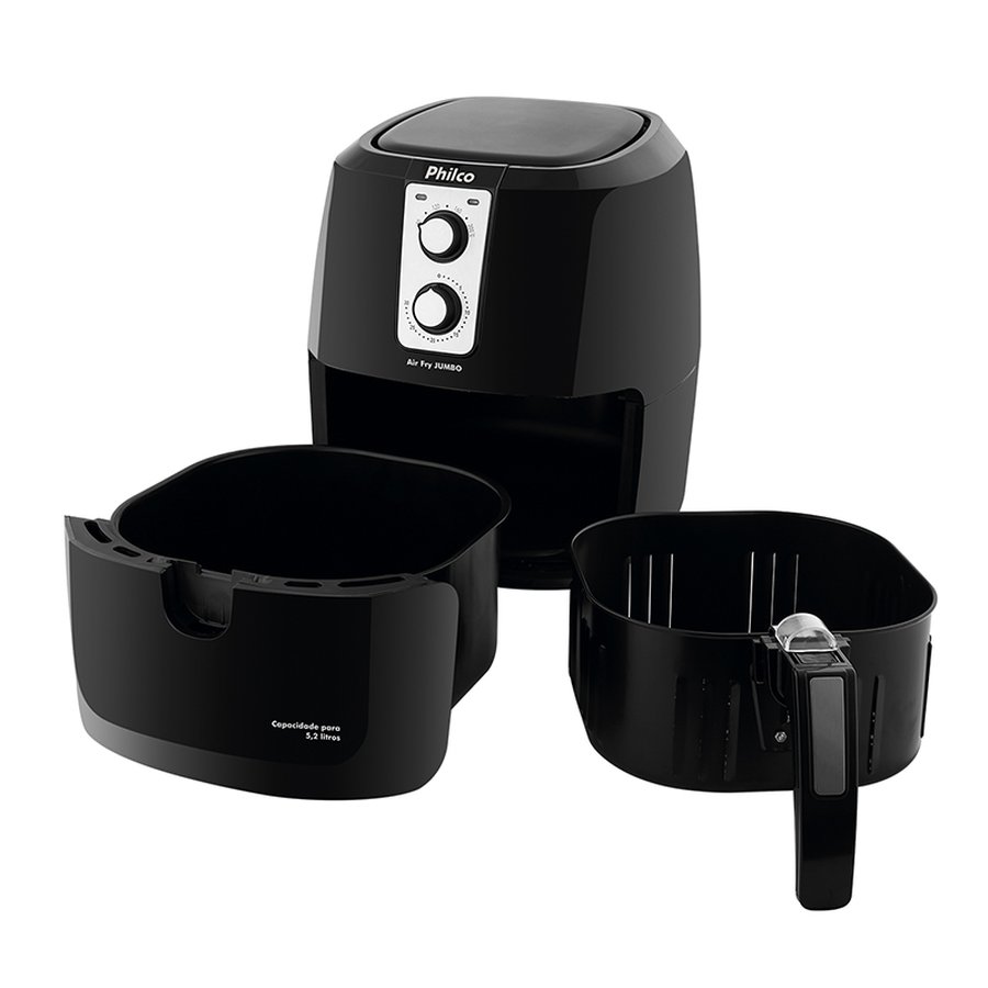 Fritadeira Philco Air Fry Jumbo 5,2L Colombo