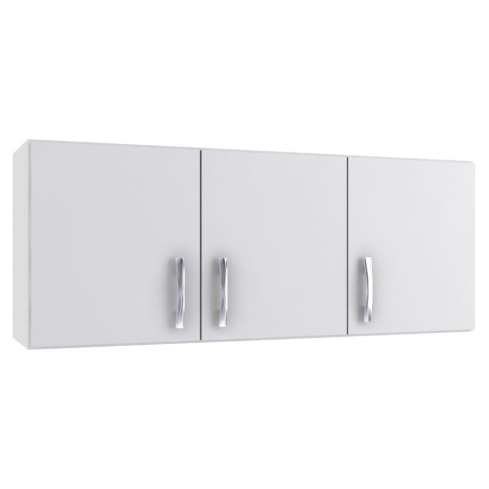 Armario Aereo Cozinha 120 Cm Cz611 Branco Evidencia Moveis Colombo