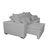 Sofá 2,12m Tecido Impermeabilizado de Linho com Molas Cama inBox Premium