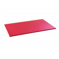 Tabua Corte LISA polietileno - Vermelha - 60 x 40 - Carne