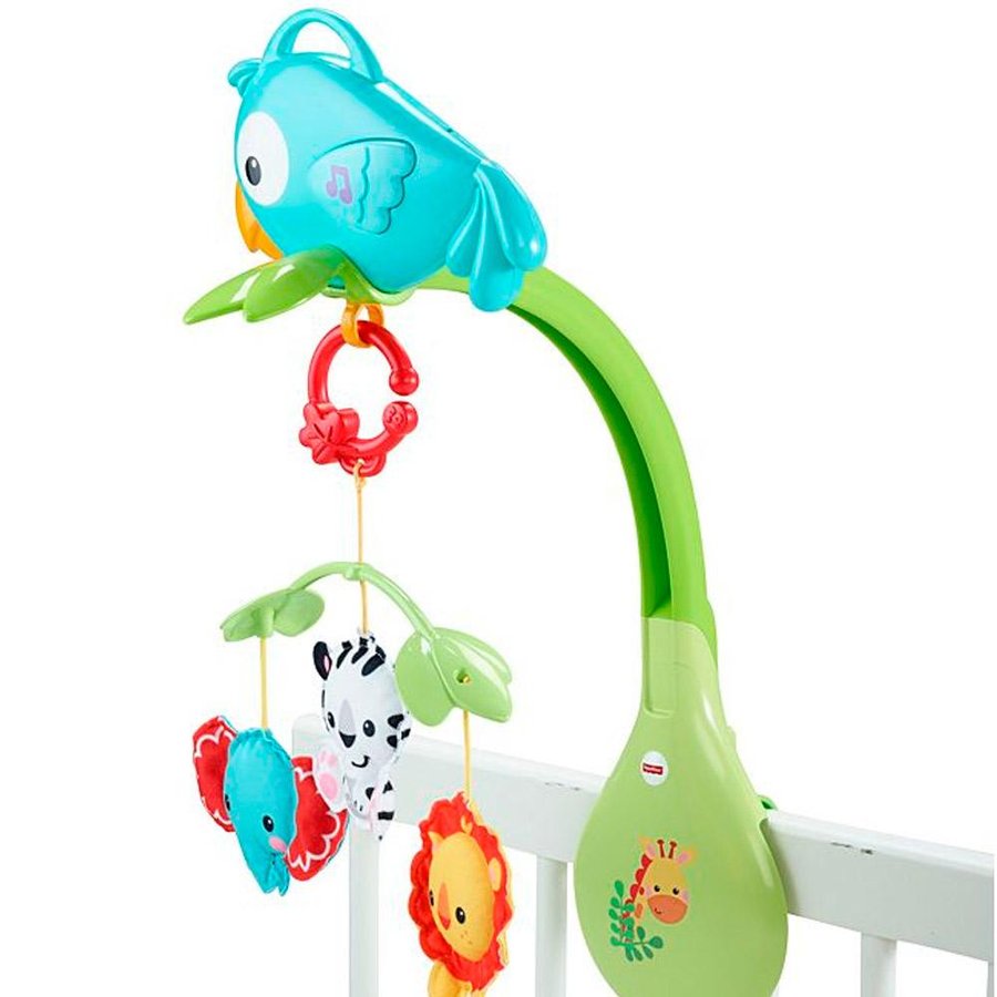 Fisher Price Mobile 3 em 1 Amigos da Floresta Mattel