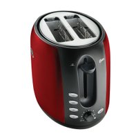 Torradeira Oster de Aço Inox Vermelha