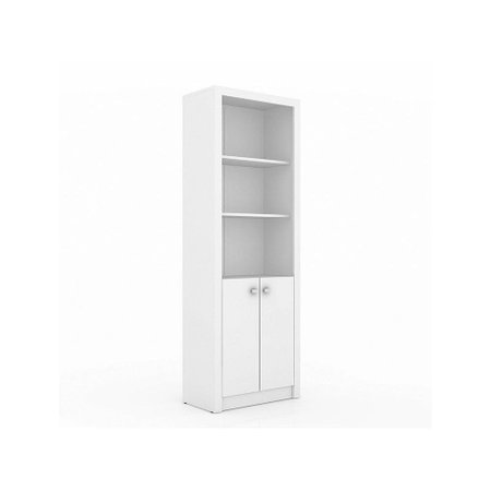 Armario Para Escritorio 02 Portas Me4110 Branco Tecno Mobili Colombo