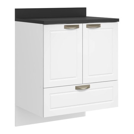 Balcao Lavanderia Multiuso 100 Mdf Suspenso Multimoveis Branco Colombo