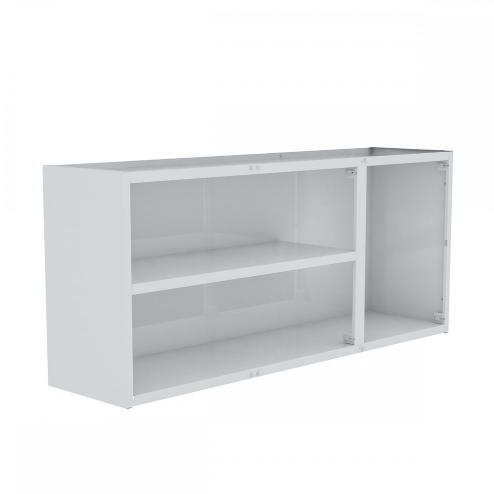 Armario De Cozinha Aereo Colormaq Verona 3 Portas 52 8x120cm Em Aco E Vidro Colombo