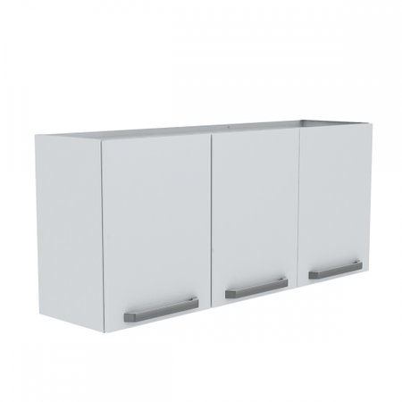 Armario De Cozinha Aereo Colormaq Verona 3 Portas 52 8x120cm Em Aco Colombo