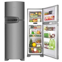 Refrigerador Consul Frost Free Duplex 386L Inox 110V CRM43NK