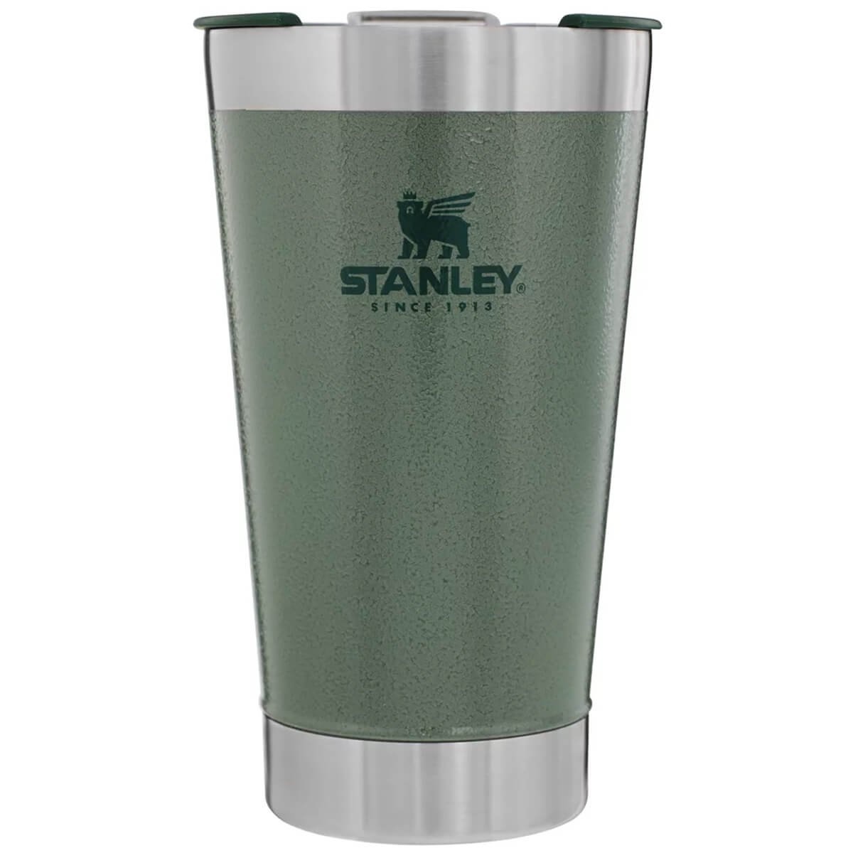 Copo Térmico Stanley Para Cerveja Café Aço Inox Com Abridor Verde