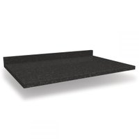 Tampo Para Balcão 100% Mdf S415 Preto Brilho - Kappesberg