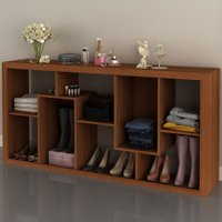 Aparador/estante  Amendoa E1712 - Tecno Mobili
