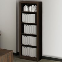 Estante Para Livros 4 Prateleiras Rústico Me4104  - Tecno Mobili