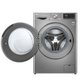 Lavadora e Secadora LG Smart VC4 11Kg Aço Escovado 220V CV5011TS4A