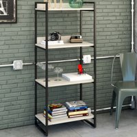 Estante Para Livros 4 Prateleiras Snow 8391 - Compace