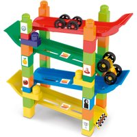 Brinquedo Educativo Blocos de Montar Rampa Maluca 34 Peças