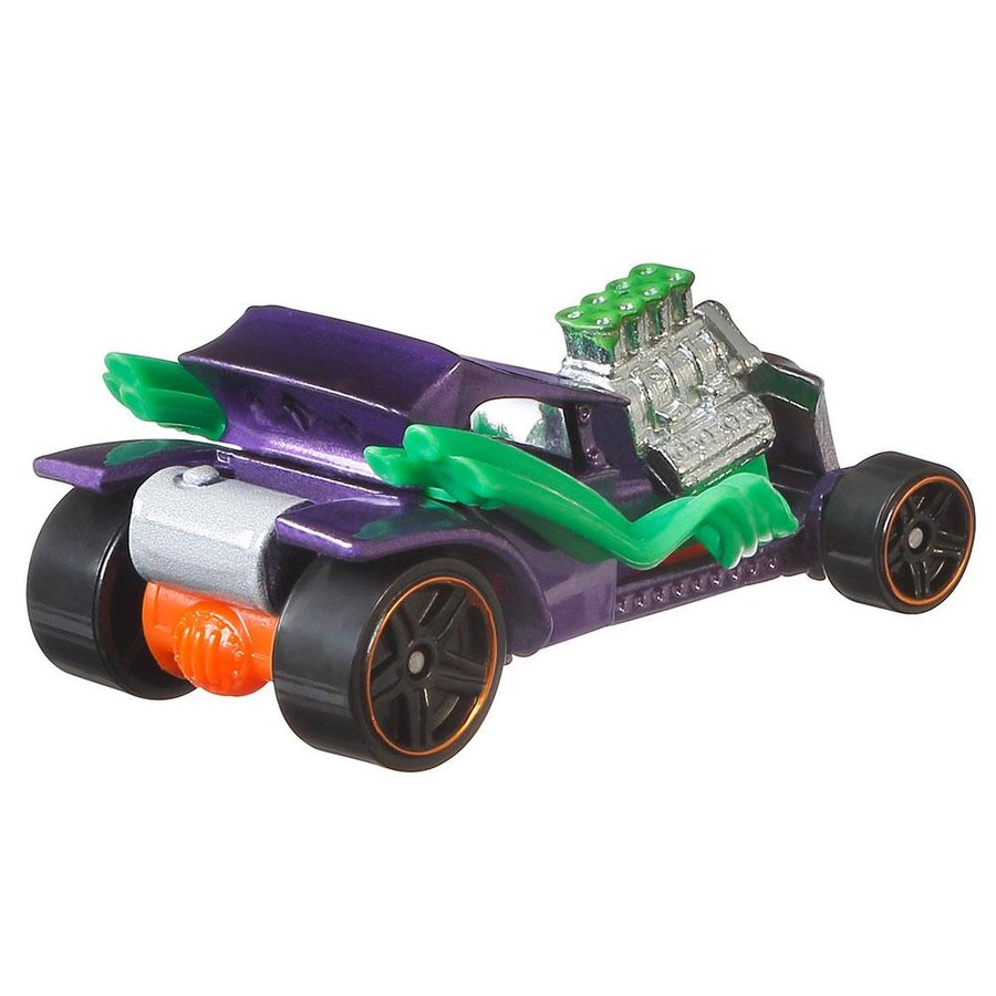 Hot Wheels Carrinho DC Comics The Joker Coringa Mattel