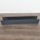 Suporte Porta Shampoo Prateleira para Banheiro Grafite 52cm Schmitt