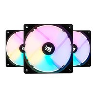 Kit Ventoinhas Pichau Gaming Feather X RGB 3x120mm, PG-FX120-RGB