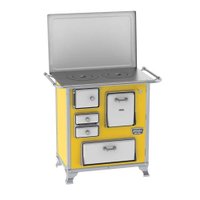 Fogão a Lenha N 0 Gab Classic Amarelo com Tampa