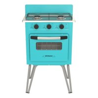 Fogao 2 Bocas Venax Gemini Vetro Verde Gas GLP