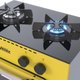 Fogao 2 Bocas Venax Mini Cook Amarelo Gas GLP