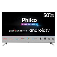 Smart TV Philco 50” Android PTV50G71AGBLS 4K LED - Google Play