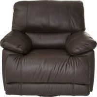 Poltrona do Papai Relax Reclinavel Eletrica 1 Lugar Udine 105 Cm em Courissimo 14301-MARROM CAFÉ