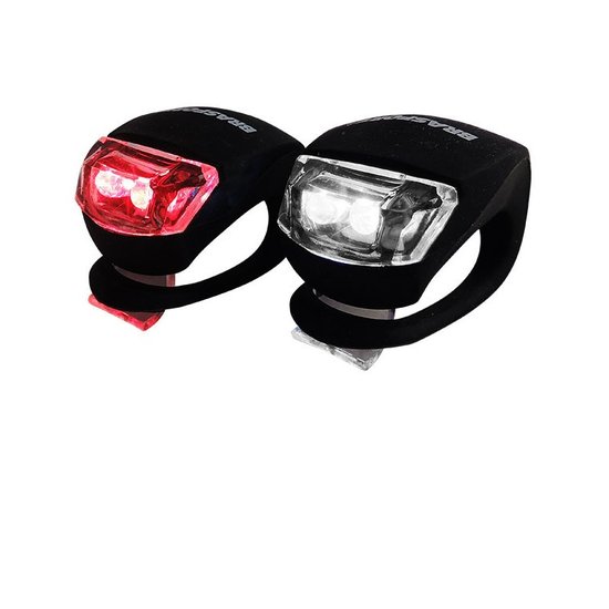 Lanterna Led Bike Kit Com 2 Peças 4CR 2032 Incluso Brasfort