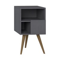 Mesa de Cabeceira com Porta Be Mobiliario Retrô - Expresso