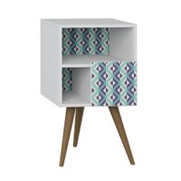 Mesa de Cabeceira com Porta Be Mobiliario Retrô