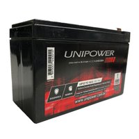 Bateria 12V 7Ah Selada para Nobreak Sistema de Segurança e Alarme VRLA Unicoba Unipower UP1270 SEG