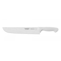 Faca Chef Tramontina Premium com Lâmina em Aço Inox e Cabo de Polipropileno Branco 10