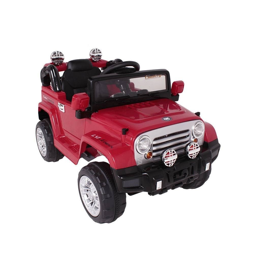 Carrinho jipe elétrico 12v infantil controle remoto belfix Clearance