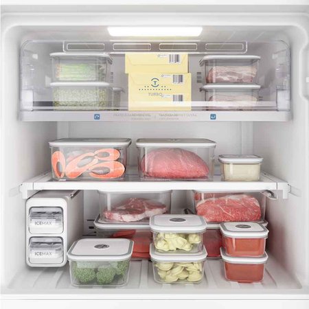 Refrigerador Electrolux Inverter Top Freezer 431L Branco IF55